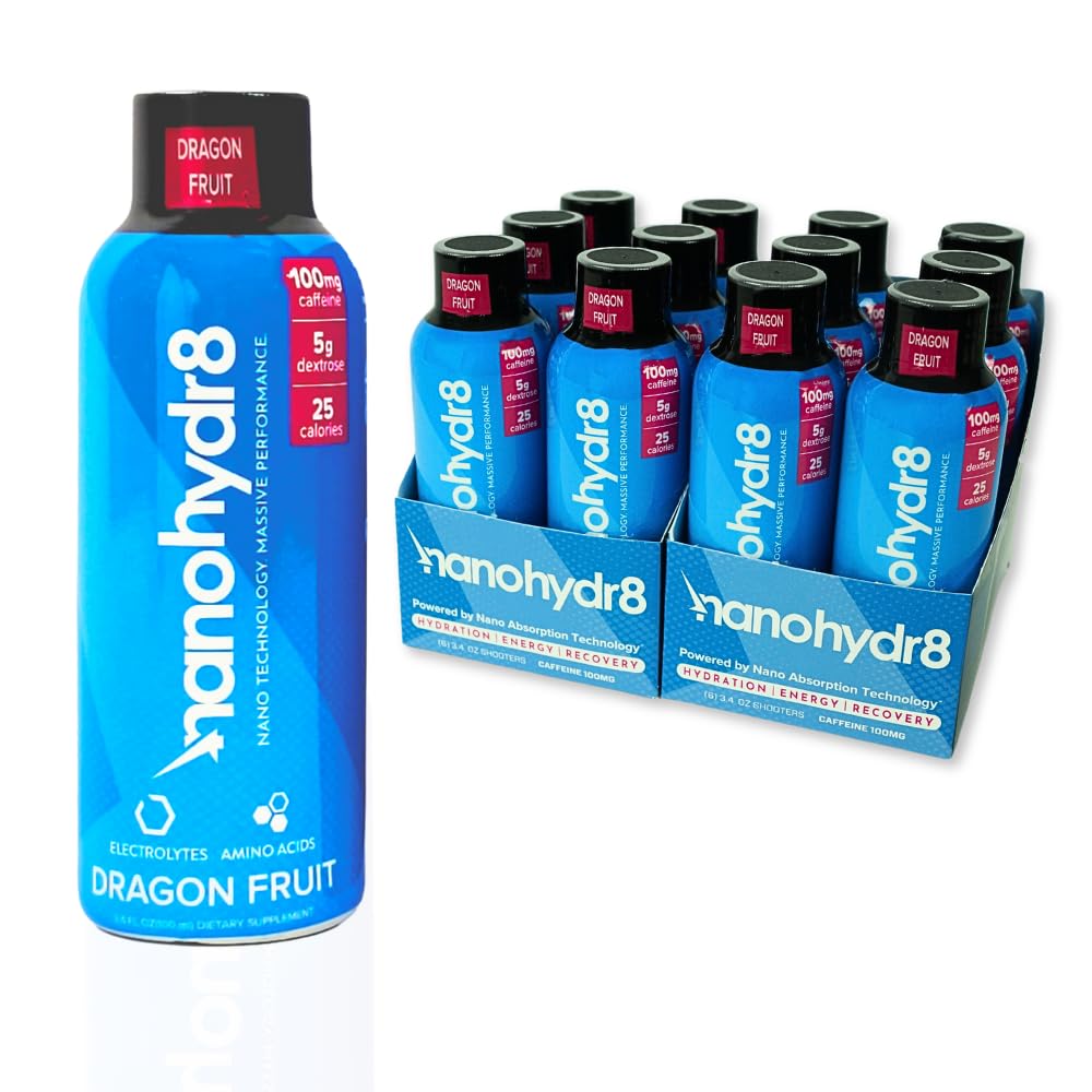 Amazon.com: Nanohydr8 Workout Energy Drink with Nanotechnology for